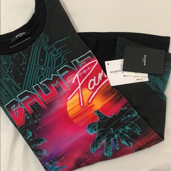 Balmain designer t-shit - Picture 4 of 4